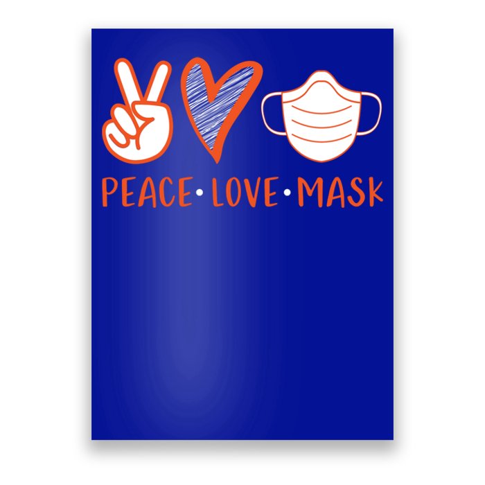 Peace Love Nursing Nurse Cute Gift Poster