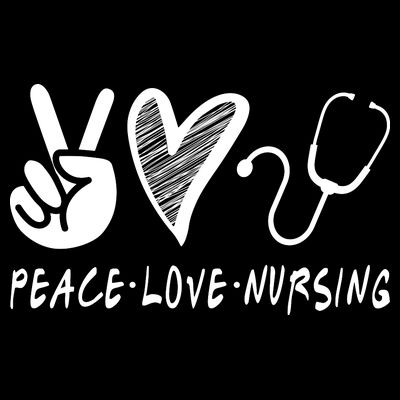 Peace Love Nursing T-Shirt