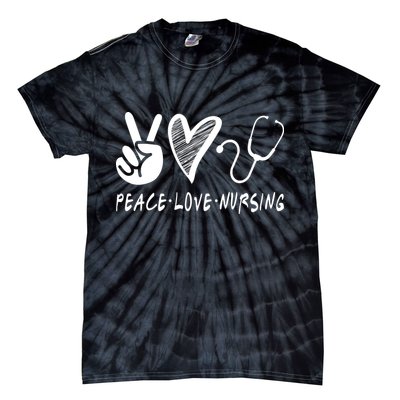 Peace Love Nursing Tie-Dye T-Shirt