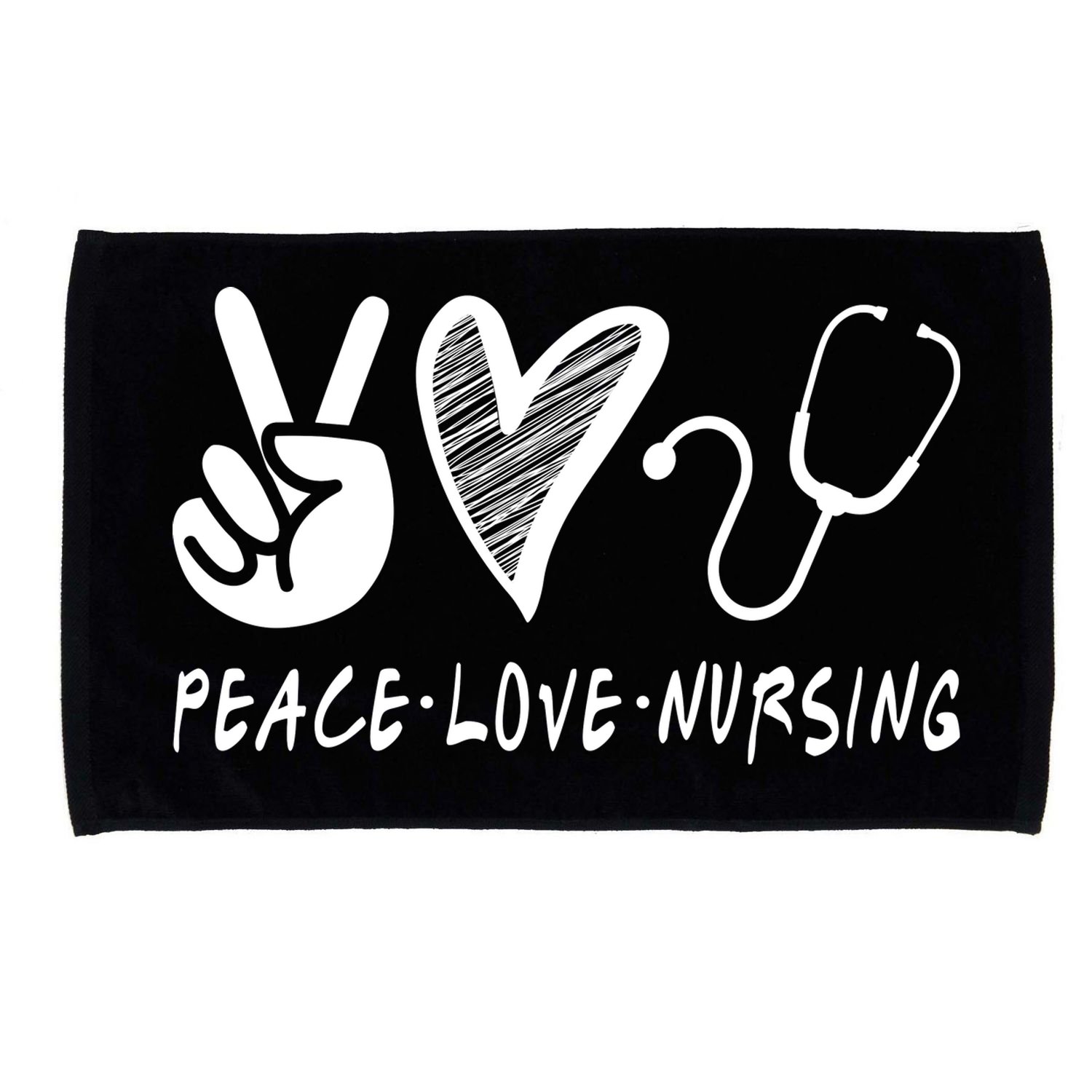 Peace Love Nursing Microfiber Hand Towel