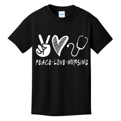 Peace Love Nursing Kids T-Shirt