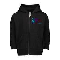 Peace Love Nursing Toddler Zip Fleece Hoodie