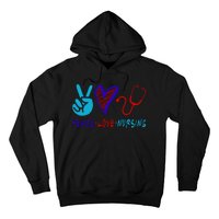 Peace Love Nursing Hoodie