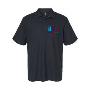 Peace Love Nursing Softstyle Adult Sport Polo