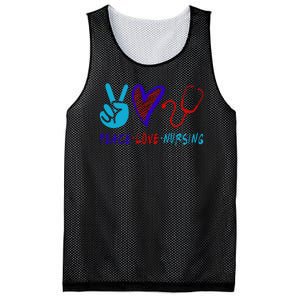 Peace Love Nursing Mesh Reversible Basketball Jersey Tank