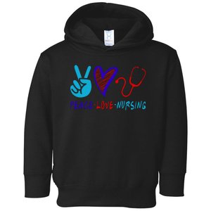 Peace Love Nursing Toddler Hoodie