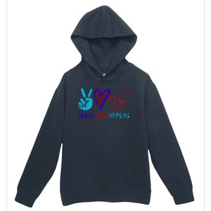 Peace Love Nursing Urban Pullover Hoodie