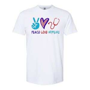 Peace Love Nursing Softstyle CVC T-Shirt