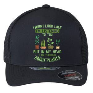 Plant Lovers Nature Gardener Horticulturalists Greenskeepers Gift Flexfit Unipanel Trucker Cap