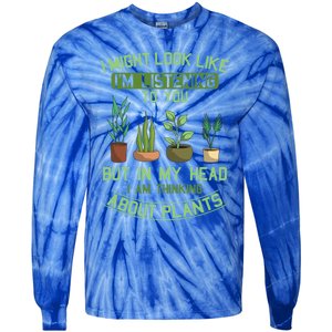 Plant Lovers Nature Gardener Horticulturalists Greenskeepers Gift Tie-Dye Long Sleeve Shirt