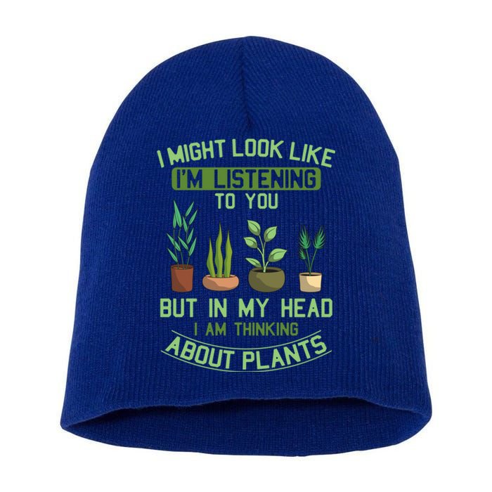 Plant Lovers Nature Gardener Horticulturalists Greenskeepers Gift Short Acrylic Beanie