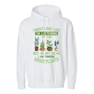 Plant Lovers Nature Gardener Horticulturalists Greenskeepers Gift Garment-Dyed Fleece Hoodie