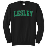 Personalized Lesley Name Arch Tall Sweatshirt