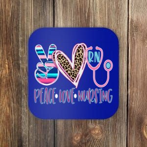 Peace Love Nursing Cool Gift Coaster