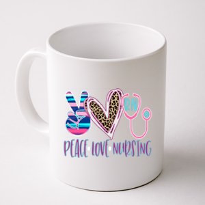 Peace Love Nursing Cool Gift Coffee Mug