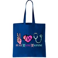 Peace Love Nursing Gift Tote Bag