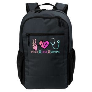 Peace Love Nursing Gift Daily Commute Backpack