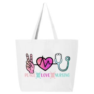 Peace Love Nursing Gift 25L Jumbo Tote