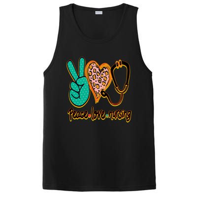 Peace Love Nursing! A Great Meme And A Great Gift! Gift PosiCharge Competitor Tank