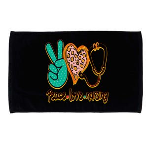 Peace Love Nursing! A Great Meme And A Great Gift! Gift Microfiber Hand Towel