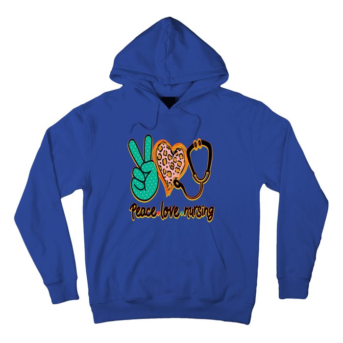 Peace Love Nursing! A Great Meme And A Great Gift! Gift Hoodie