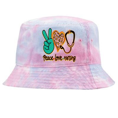 Peace Love Nursing! A Great Meme And A Great Gift! Gift Tie-Dyed Bucket Hat