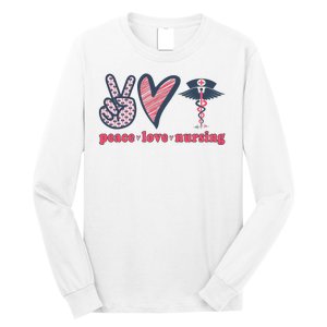 Peace Love Nursing Long Sleeve Shirt