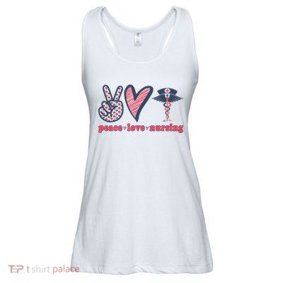 Peace Love Nursing Ladies Essential Flowy Tank