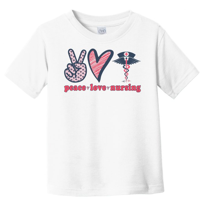 Peace Love Nursing Toddler T-Shirt