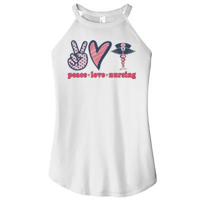 Peace Love Nursing Women’s Perfect Tri Rocker Tank