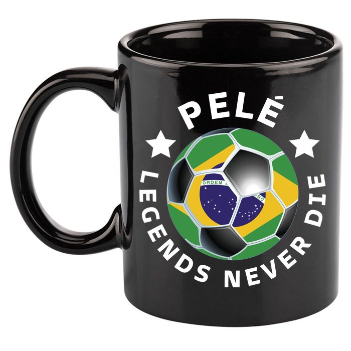 Pele | Legends Never Die | Pelé 11oz C Handle Ceramic Mug