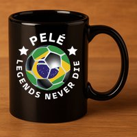 Pele | Legends Never Die | Pelé 11oz C Handle Ceramic Mug