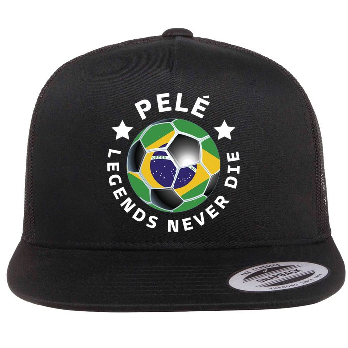 Pele | Legends Never Die | Pelé Flatbill Hat