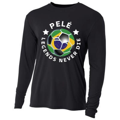 Pele | Legends Never Die | Pelé Cooling Performance Long Sleeve Crew