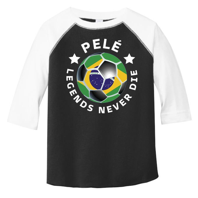 Pele | Legends Never Die | Pelé Toddler Fine Jersey T-Shirt