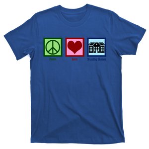 Peace Love Nursing Homes Gift T-Shirt