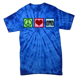 Peace Love Nursing Homes Gift Tie-Dye T-Shirt