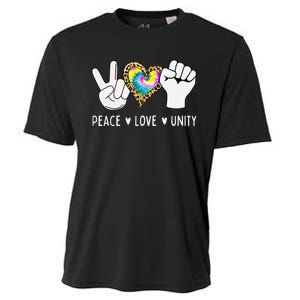 Peace Love Orange Unity Day Anti Bullying Cooling Performance Crew T-Shirt