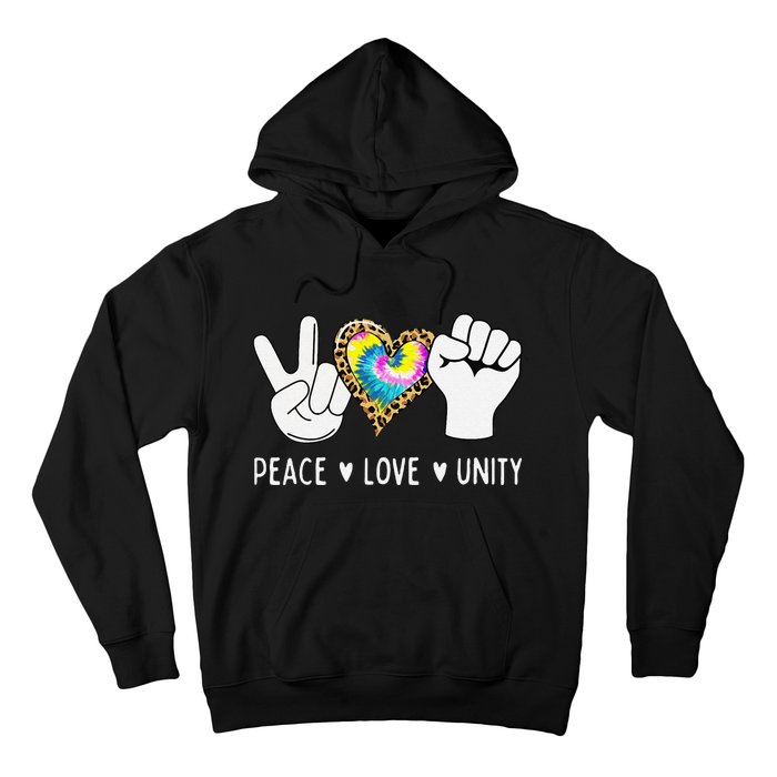 Peace Love Orange Unity Day Anti Bullying Hoodie