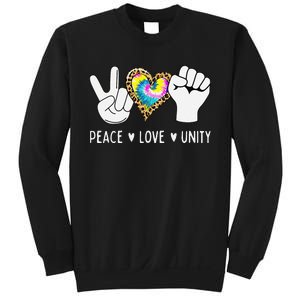 Peace Love Orange Unity Day Anti Bullying Sweatshirt