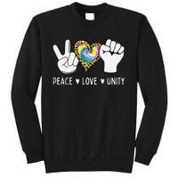 Peace Love Orange Unity Day Anti Bullying Sweatshirt