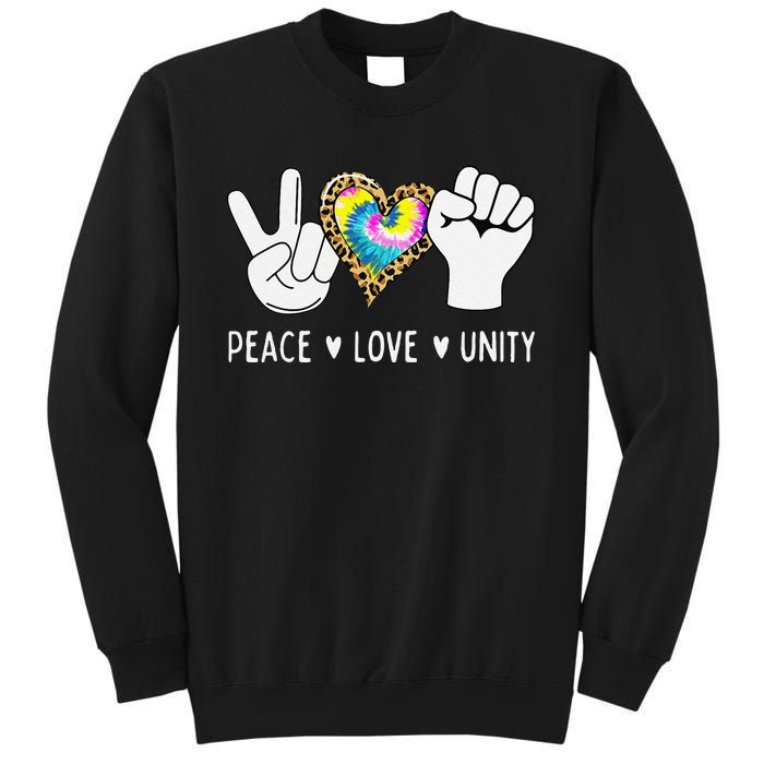 Peace Love Orange Unity Day Anti Bullying Sweatshirt