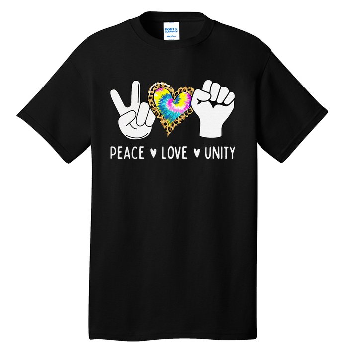 Peace Love Orange Unity Day Anti Bullying Tall T-Shirt