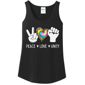 Peace Love Orange Unity Day Anti Bullying Ladies Essential Tank