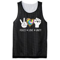 Peace Love Orange Unity Day Anti Bullying Mesh Reversible Basketball Jersey Tank