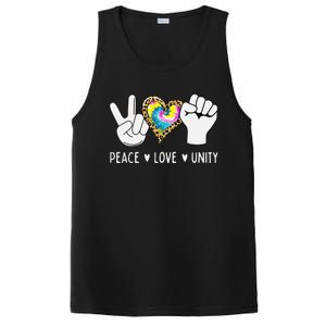 Peace Love Orange Unity Day Anti Bullying PosiCharge Competitor Tank