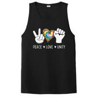 Peace Love Orange Unity Day Anti Bullying PosiCharge Competitor Tank