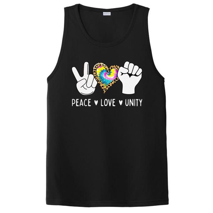 Peace Love Orange Unity Day Anti Bullying PosiCharge Competitor Tank