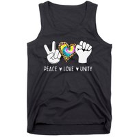 Peace Love Orange Unity Day Anti Bullying Tank Top