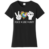 Peace Love Orange Unity Day Anti Bullying Women's T-Shirt